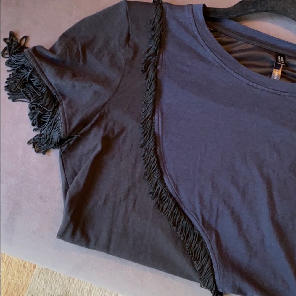 Karen Mullen fringe t-shirt